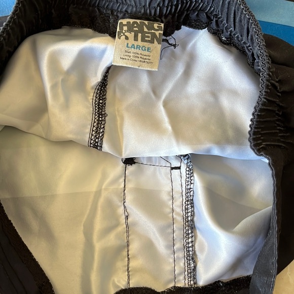 Boys, Hang Ten, board shorts, with blue and green stripes - Picture 3 of 3